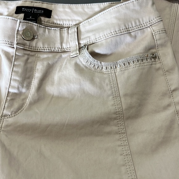 WHBM Sateen Crop Pants Size 4 - Picture 6 of 11